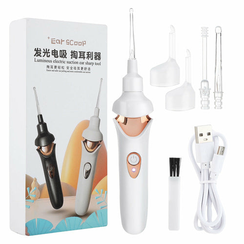 Electric Cordless Ear Pick Safe Vibration Painless Ear Cleaner Remover