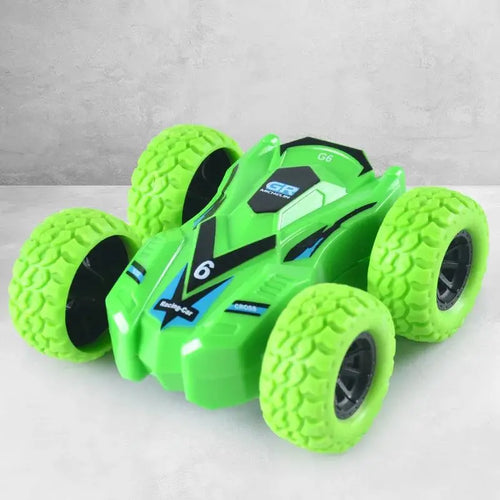 Children's toy car fun double-sided car inertial safety anti-collision