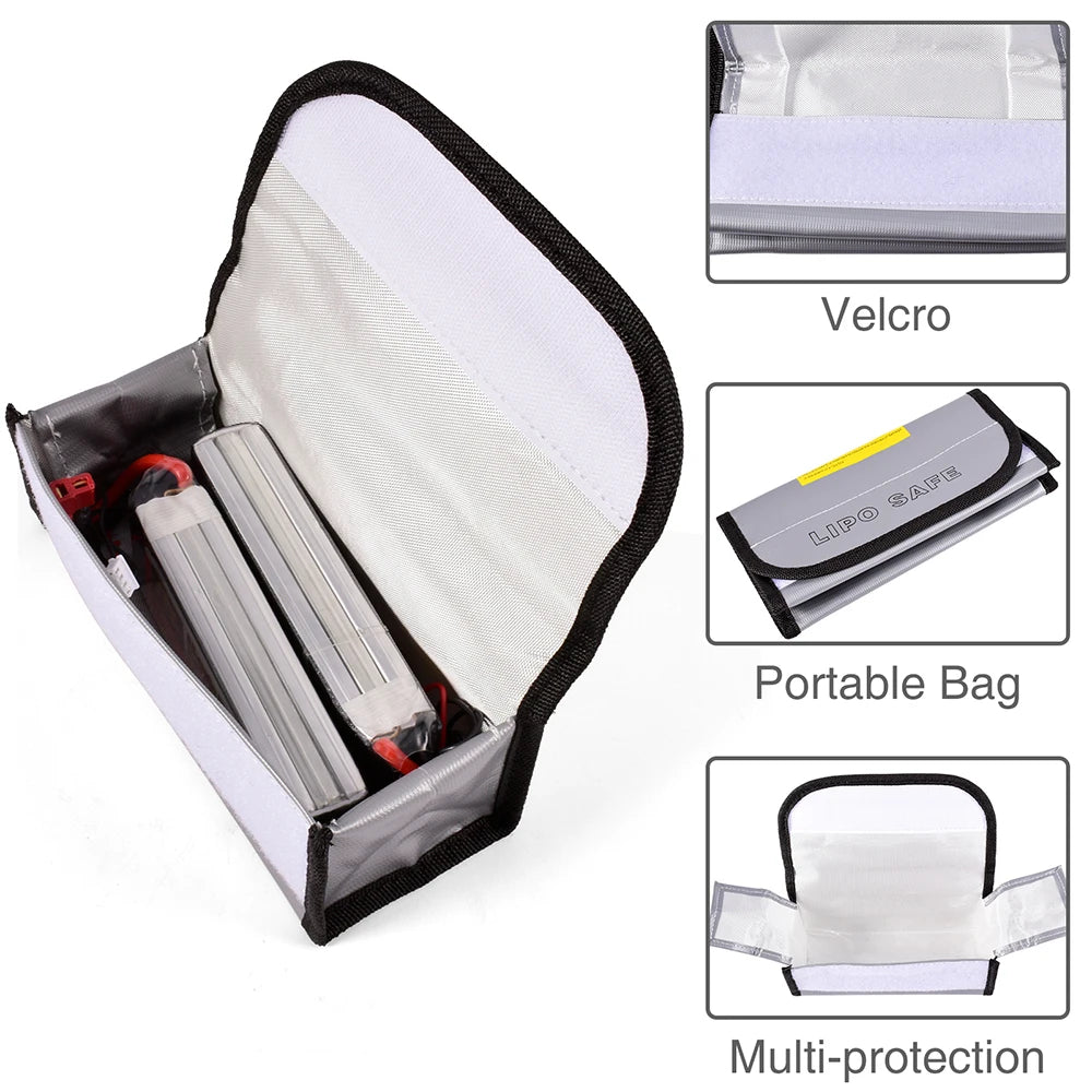 Lipo Guard Safety Bag Fireproof Explosion-Proof Portable Lipo Safety