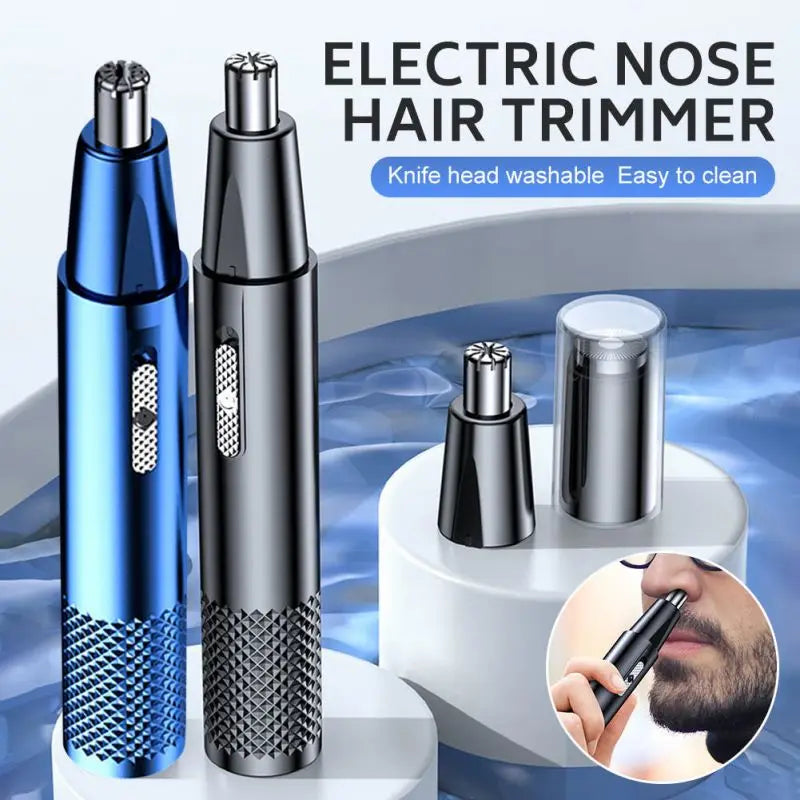 Electric Nose Hair Trimmer Beard Clipper Rechargeable Multi-kinetic