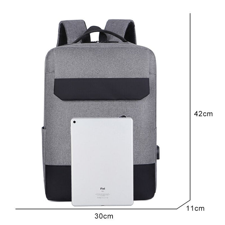 Men's Backpack Multifunction USB Charging Bag For Laptop Large