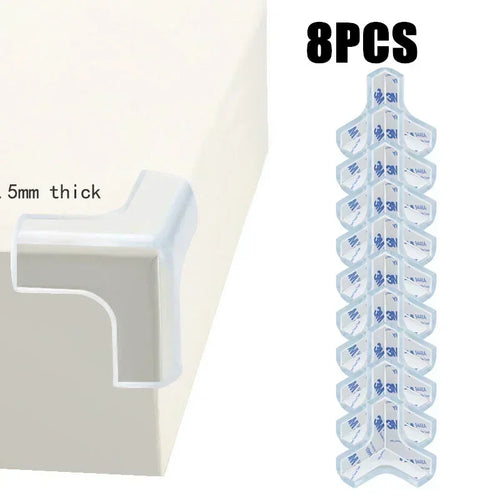 Transparent PVC Baby Protection Strip with Double-Sided Tape Anti-Bumb