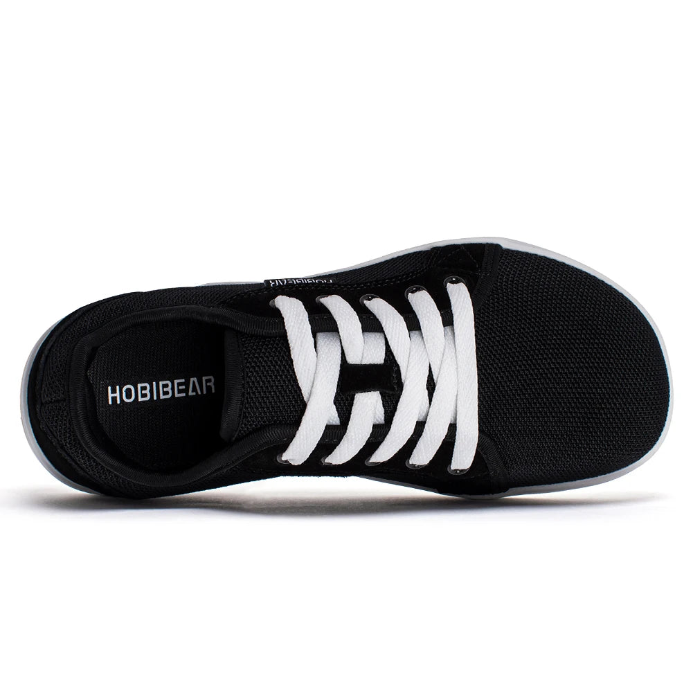 HOBIBEAR Wide Barefoot Shoes for Unisex Outdoor Running Zero Drop