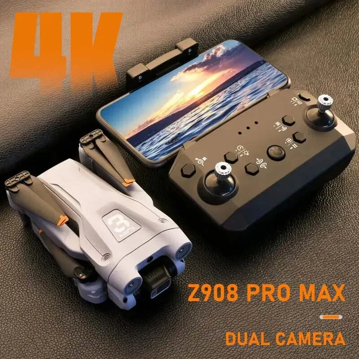 KBDFA MINI Z908 Pro Max Drone 4K HD Camera Professional WIFI FPV Dron