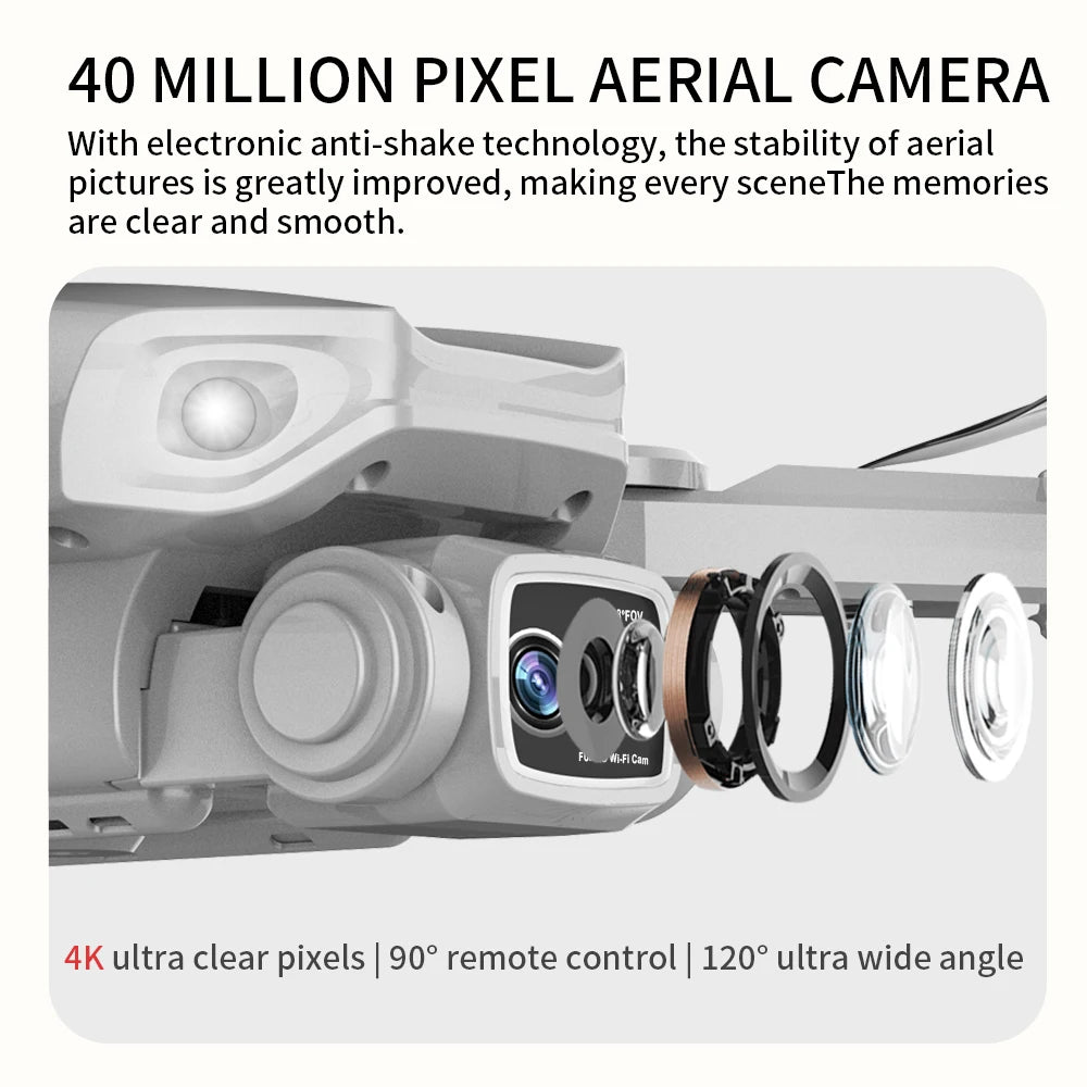 LYZRC L900 PRO Drone 4K Profesional Dual Camera GPS 5G WIFI Aerial