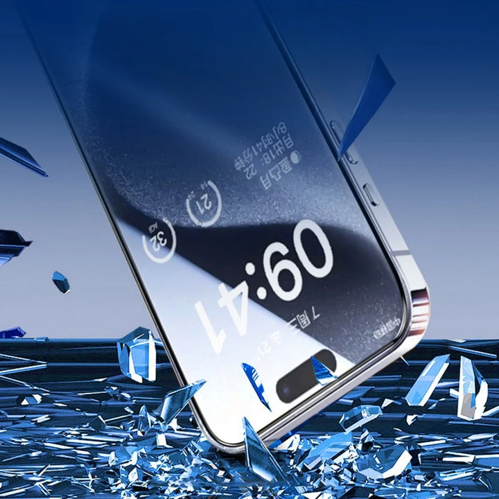 5PCS Privacy Tempered Glass For iPhone 15 14 13 12 11 Fall Prevention