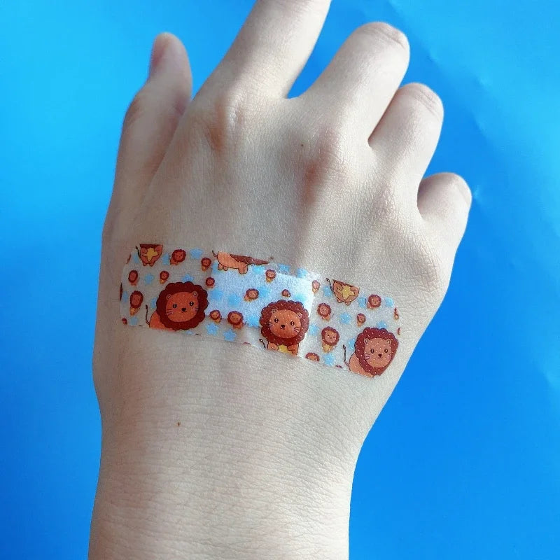 120pcs/lot Kawaii Cartoon Animal Pattern Waterproof Band Aid