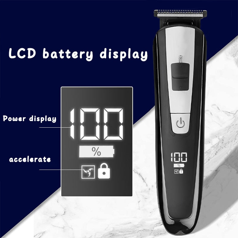5 In 1 Rechargeable Electric Hair Clippers For Men Beard Nose Ear