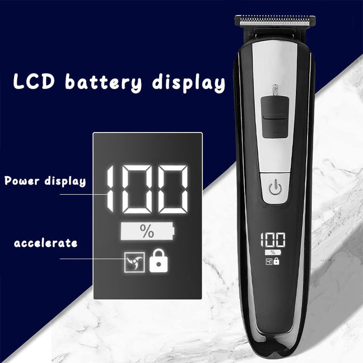 5 In 1 Rechargeable Electric Hair Clippers For Men Beard Nose Ear