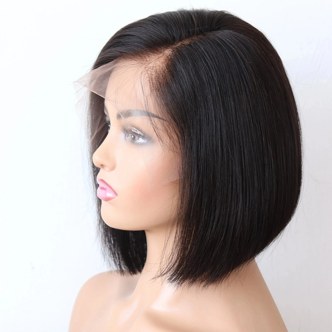 Hot Sale Short BOB Wig T Part Side Part Bob Wigs Lace Frontal Cuticle