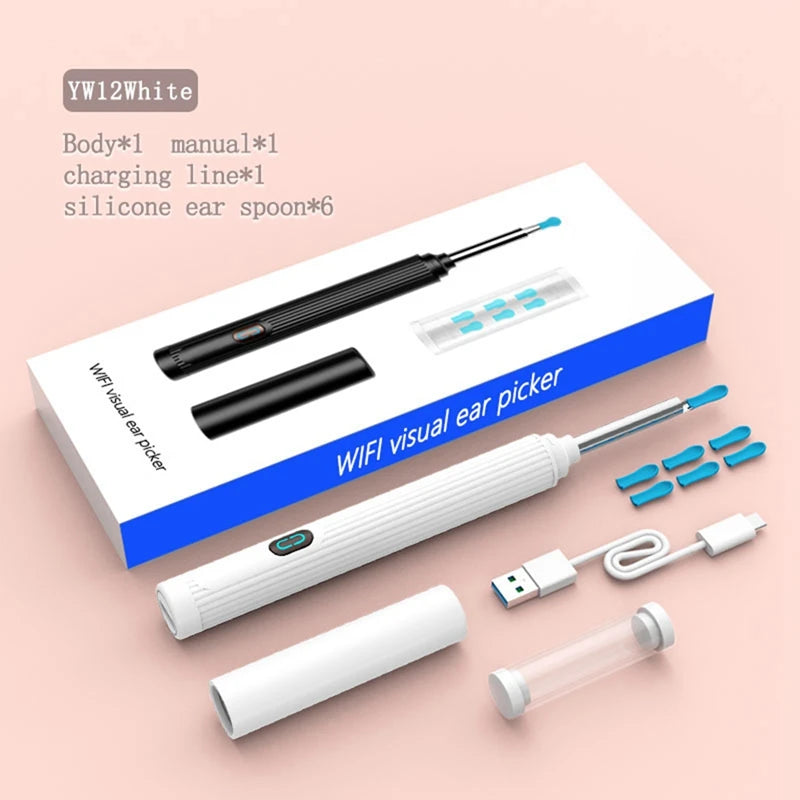 Wireless Visual Ear Picker Otoscope Earwax Removal Tool With Camera