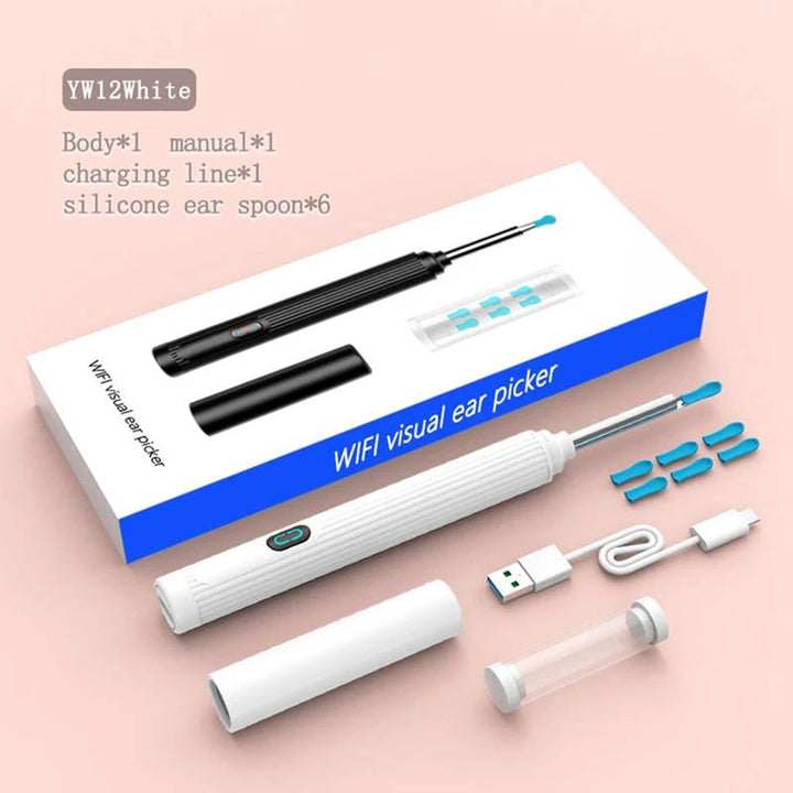 Wireless Visual Ear Picker Otoscope Earwax Removal Tool With Camera
