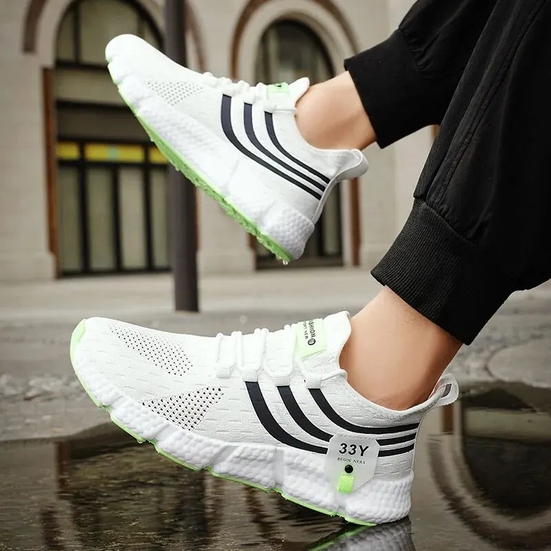 Men Running Walking Shoes Fashion Casual Sneakers Breathable Sport