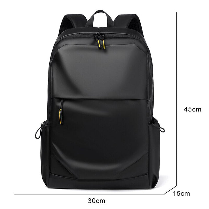 Business Men's Backpack Zipper Design 15.6 Inches Laptop Bag For Male