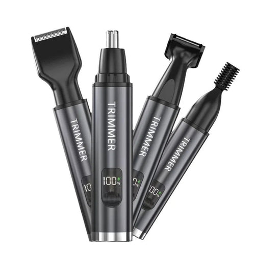 Electric Beard Trimer Rechargeable Nose Ear Hair Trimmer For Men