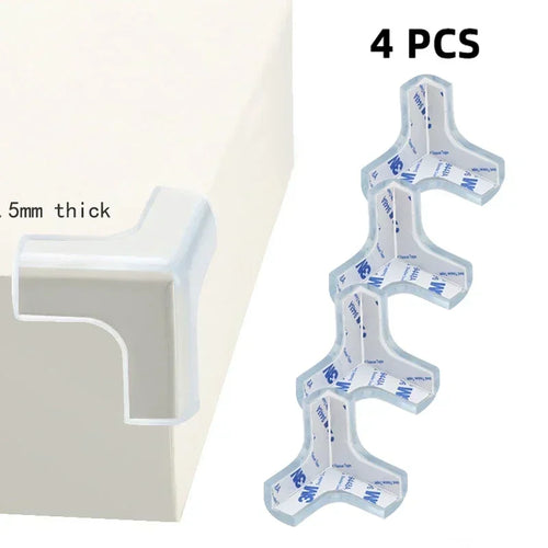 Transparent PVC Baby Protection Strip with Double-Sided Tape Anti-Bumb