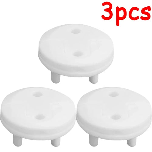 White Electrical Safety Socket Protective Cover Baby Care Safety Guard