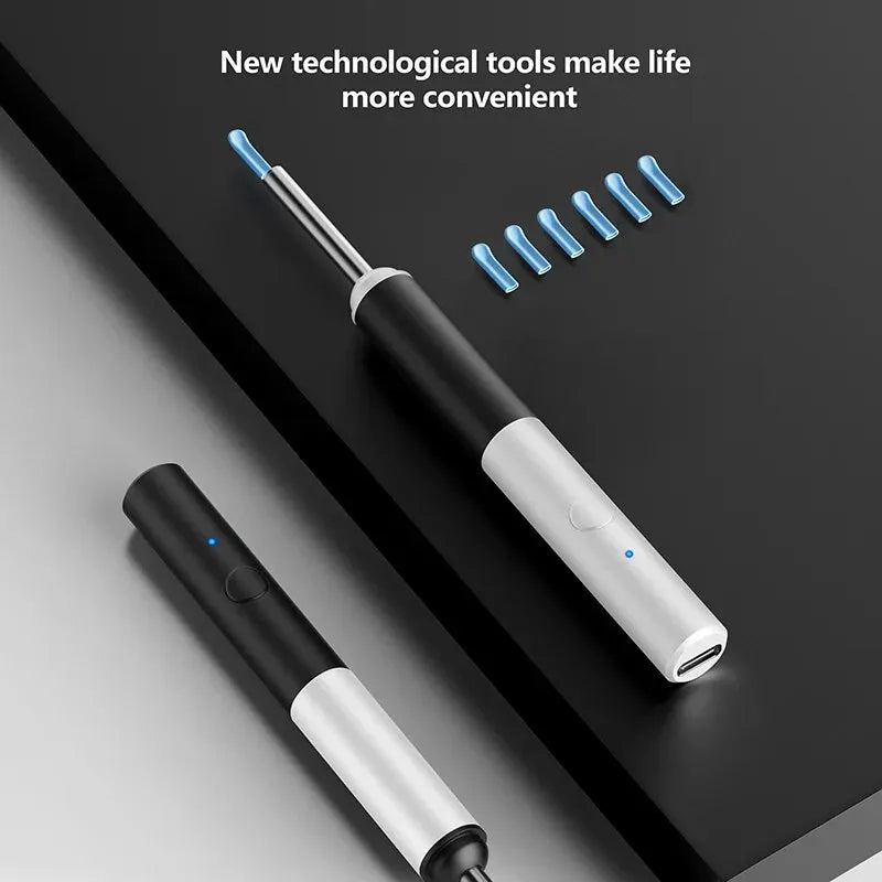 Wireless Otoscope 3.5mm Ultra-Thin WiFi Ear Scope Camera with Earwax