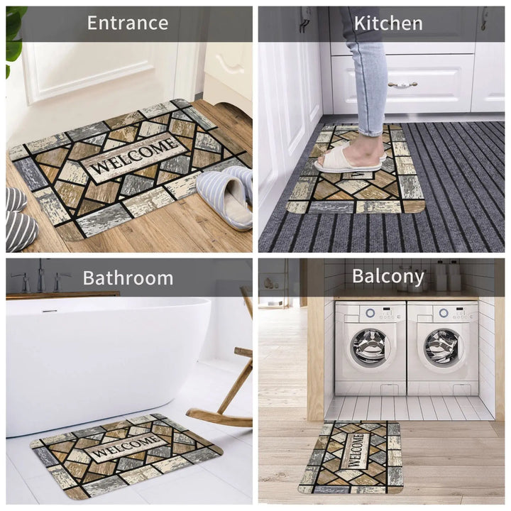 Welcome mat  floor mat  prayer mat  home  door mats outdoor Entrance door mat carpet in the bedroom bath mat customized mat