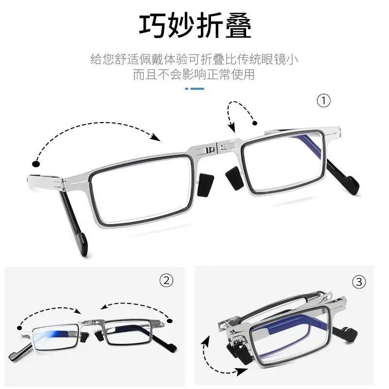 Anti-Blue Light Blocking Folding Reading Glasses Comfortable