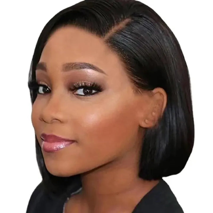 Hot Sale Short BOB Wig T Part Side Part Bob Wigs Lace Frontal Cuticle