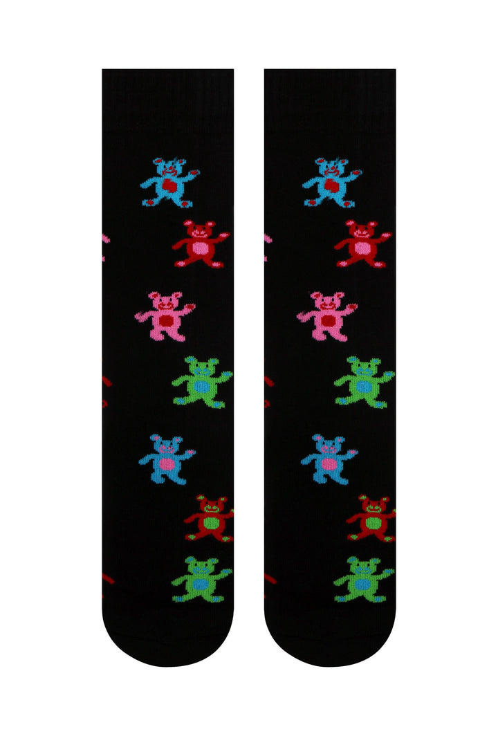 Dancing Teddy Bears Crew Socks