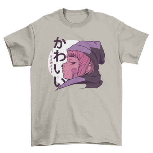 Kawaii Girl Anime T-shirt