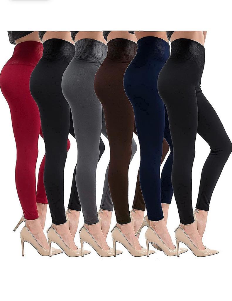 Hot! Women’s Extra Fleece Leggings High Waist Soft Stretchy Warm