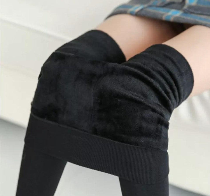 Hot! Women’s Extra Fleece Leggings High Waist Soft Stretchy Warm