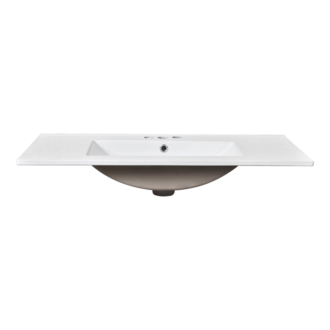 36'' Bathroom Vanity with Top Sink, Modern Bathroom Storage Cabinet