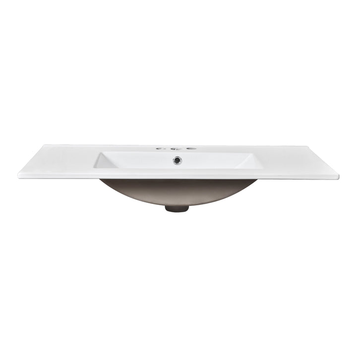 36'' Bathroom Vanity with Top Sink, Modern Bathroom Storage Cabinet