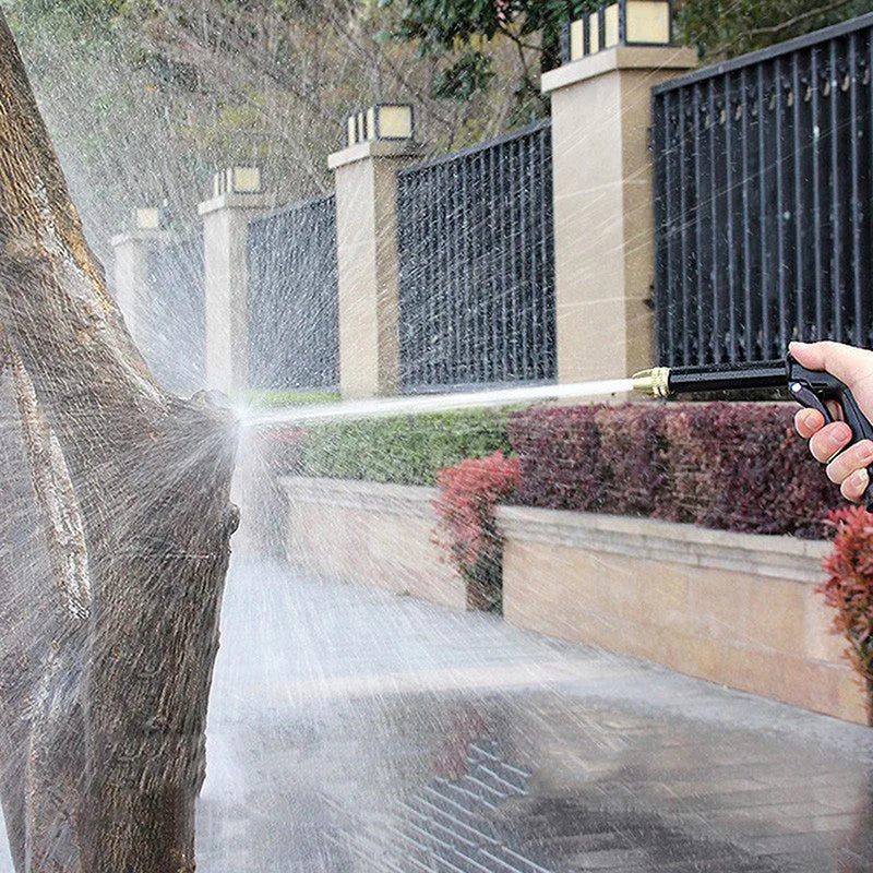 High Pressure Spray Water Gun Washing Garden Watering Hose Nozzle Sprinkler Car Cleaning Wash Tool Kits Auto Washer Guns