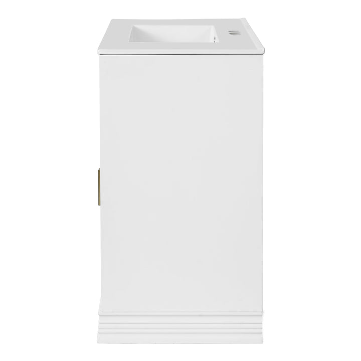 36' Luxurious Bathroom Vanity with Ceramic Sink, Bathroom Vanities