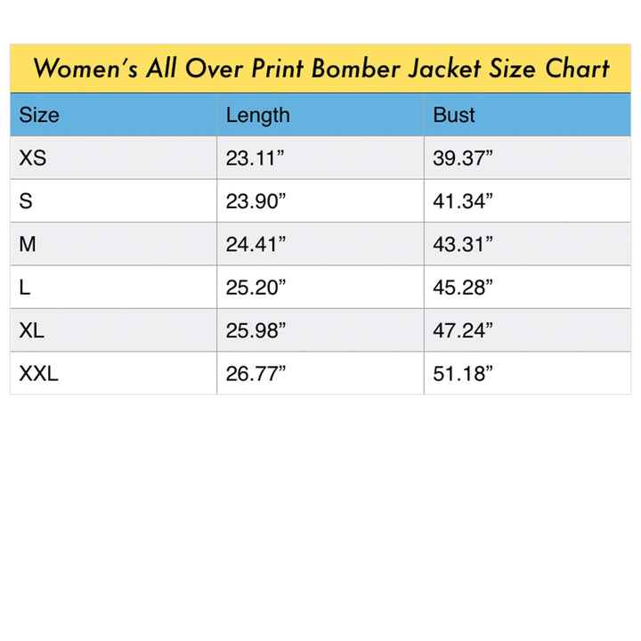 THE YOUNG KING ALT. 2 II All Over Print Bomber Jacket for Women