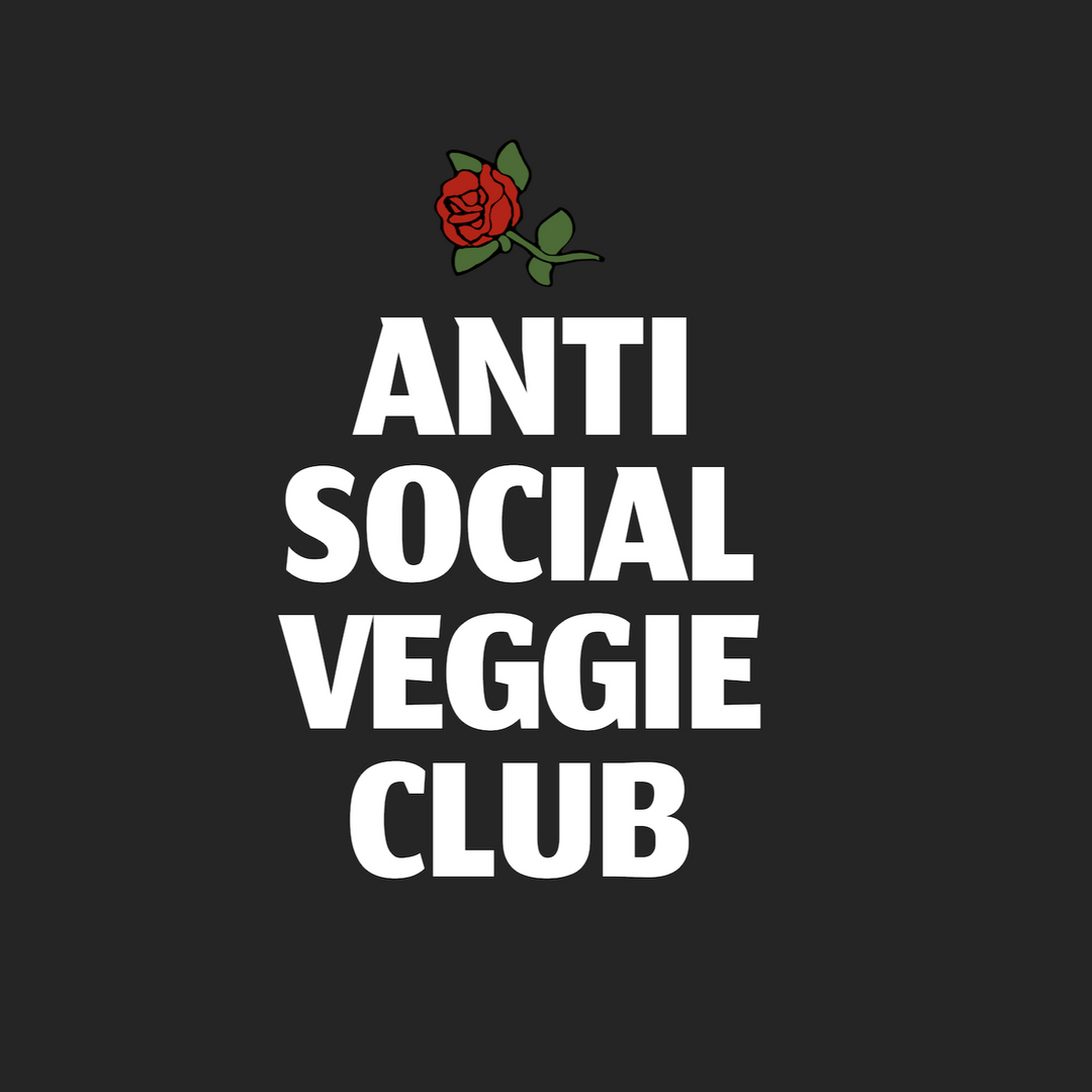 Anti Social Veggie Club - Organic Cotton Hoodie