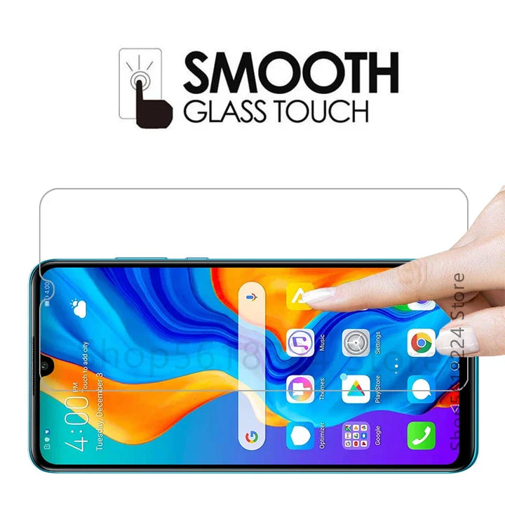 tempered glass screen protector for huawei p30 lite 2020 case cover on p30lite p 30 light protective phone coque bag accessories