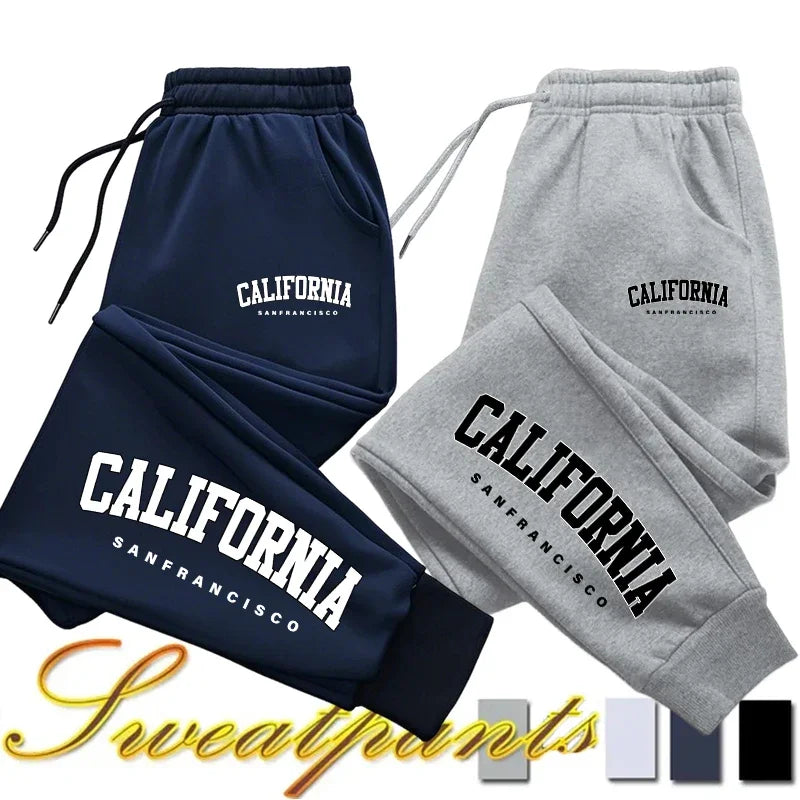 Jogging Sports Pants for Men Daily Sweatpants Hot Sales Casual Versatile 2024 New Fashion the Four Seasons Men's Clothing