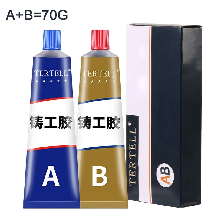Strong Industrial Glue High Strength Magic AB Casting Glue Liquid Metal Repair Paste Cold Weld Metal Repair Bonding Sealant