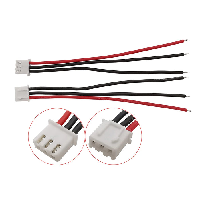 5/10Pcs JST XH Connector 1S 2S 3S 4S 5S 6S 7S LiPo Battery Balance Charger Plug Cable 10cm 15cm 20cm 22AWG Silicone Wire