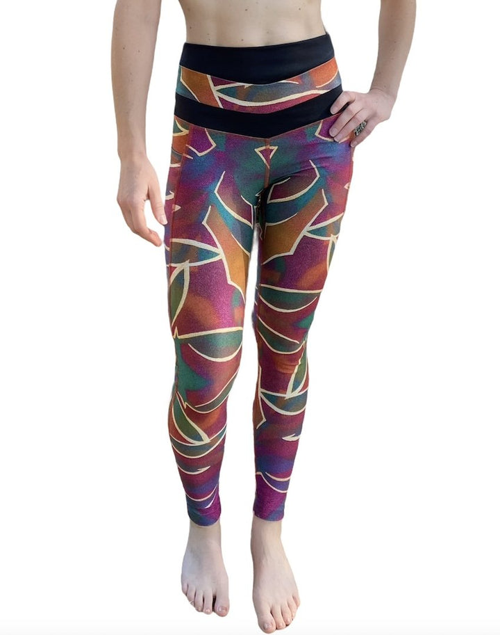 Jungle Yoga Leggings with Pockets (Full Print)