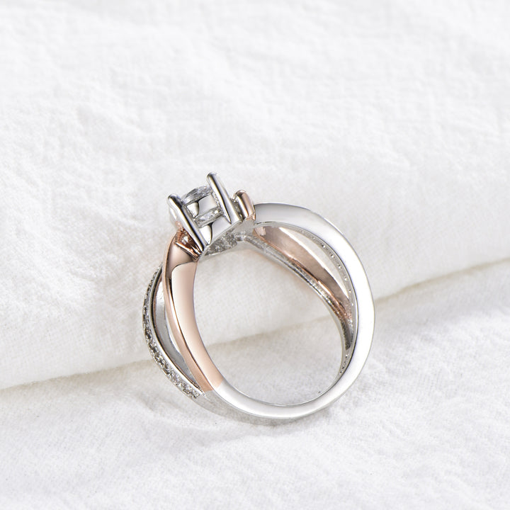 Women's Rose Gold Plated Ring