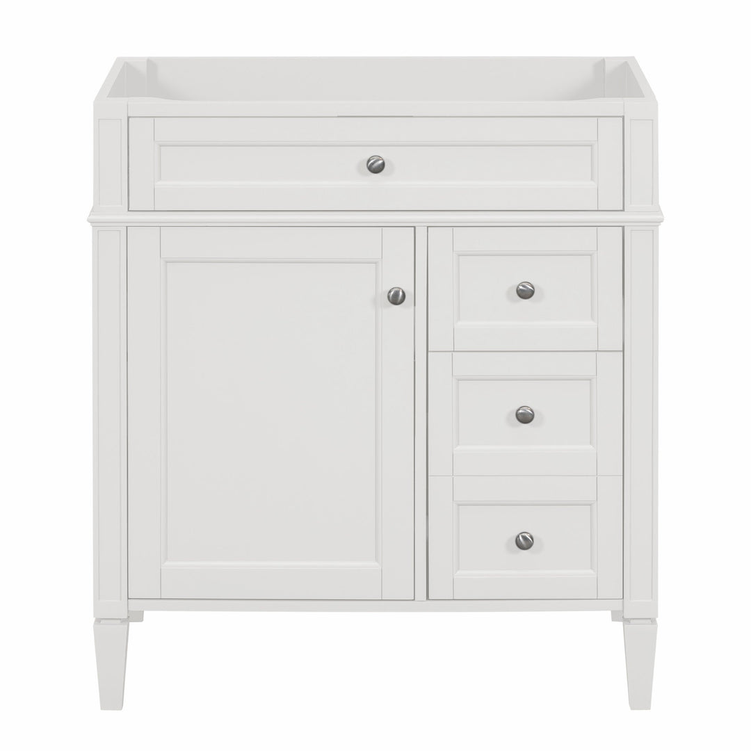 30'' Bathroom Vanity without Top Sink, Modern Bathroom Storage Cabinet