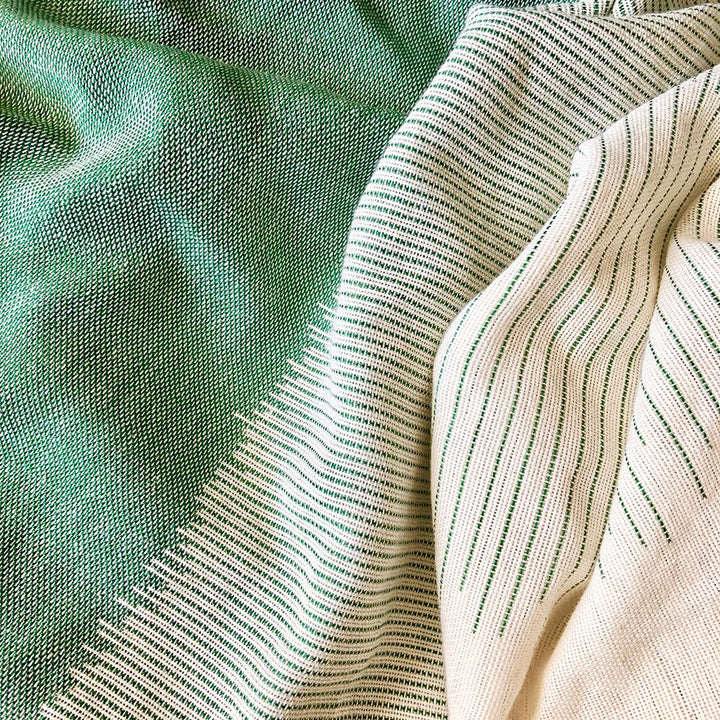 Striped Organic Cotton Scarf