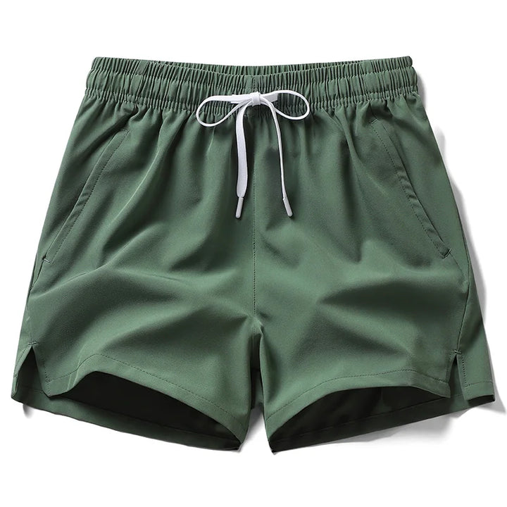 American Couple High Elastic Shorts, Triple Pants, Sports Basketball Shorts, Quick Drying Training, Running, Fitness, Summer