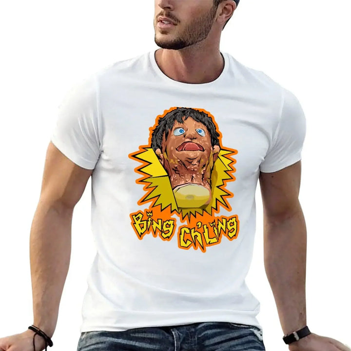 Bing Ch'Ling T-Shirt sports fans Aesthetic clothing men workout shirt