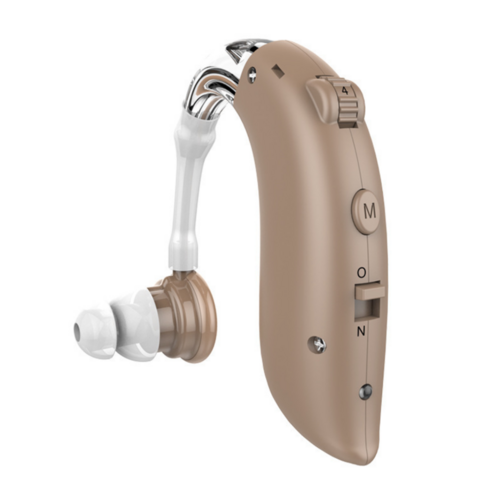 Rechargeable USB Hearing Aid Behind the Ear Sound Amplifier Elderly
