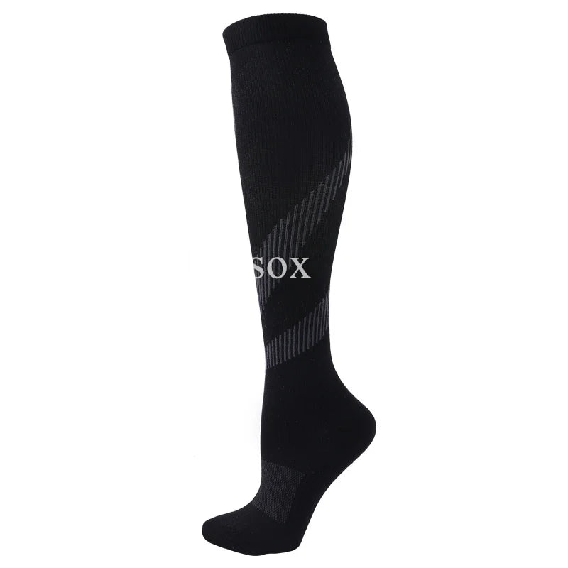 Running Men Women Compression Socks New Medical Varicose Veins Pregnancy Nursing Athletic Football Soccer Stockings Sports Socks