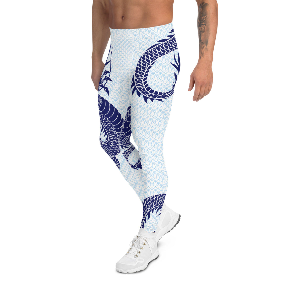 Japanese Dragon Leggings for Men