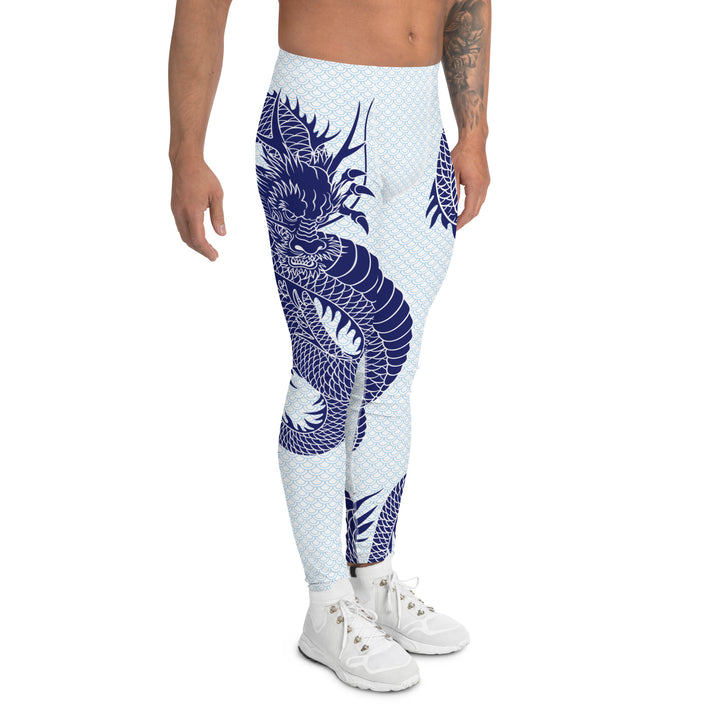 Japanese Dragon Leggings for Men