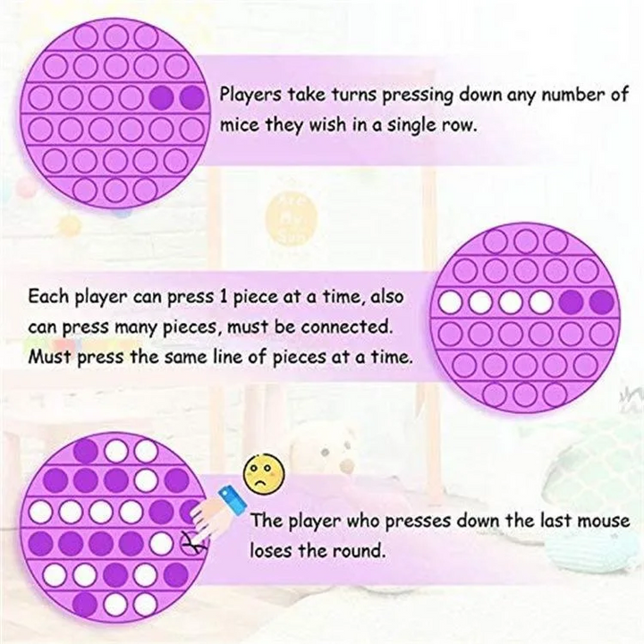 Bubble Toy 2 pieces Push Pop Bubble Sensory Toys